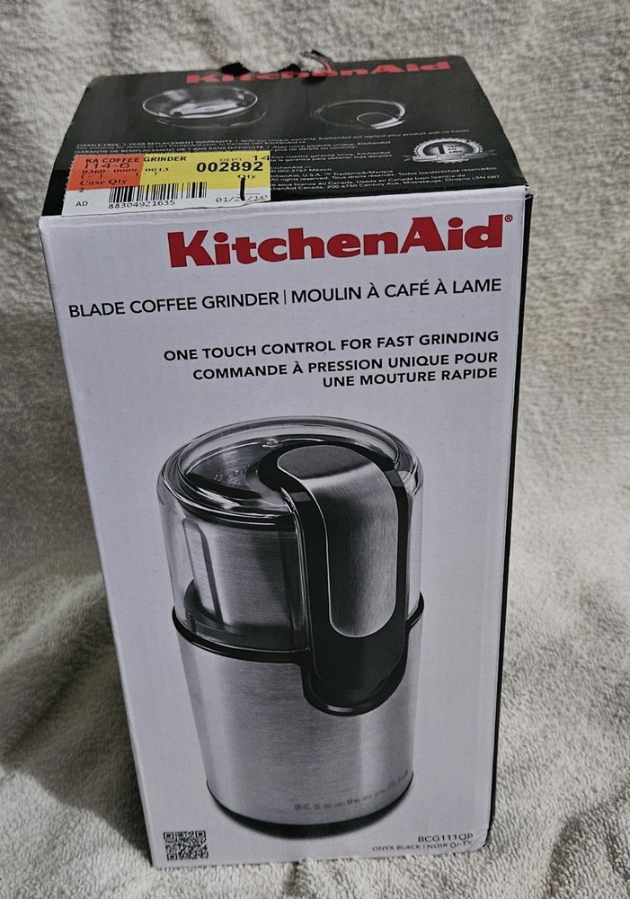 KitchenAid Coffee Grinder | Onyx Black