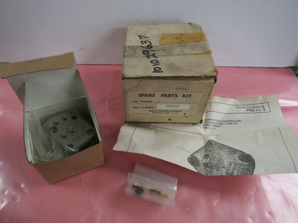 BAILEY CONTROLS 258141A1 SPARE PARTS KIT  ***NIB***