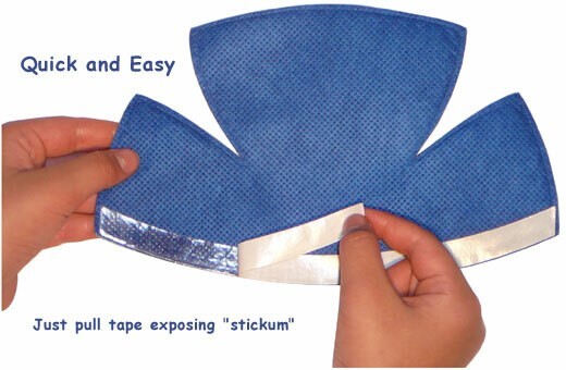 Headline It Active Version Sweat Liners - pack of 10