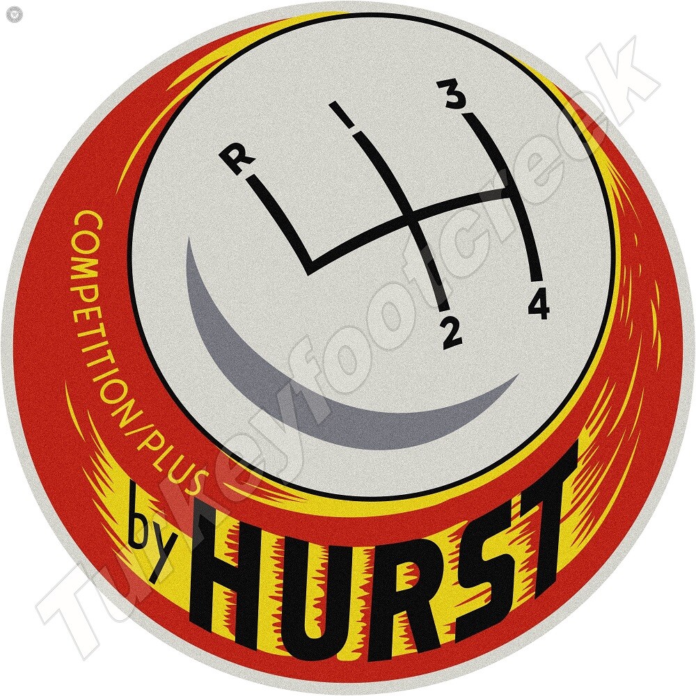 Hurst Competition Plus 11.75" Round Metal Sign