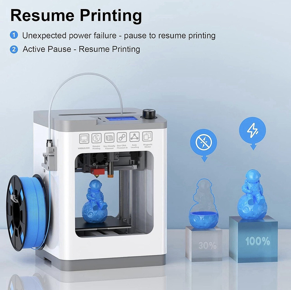 High Precision FDM 3D Printer Auto Leveling Large Build Volume DIY Printing