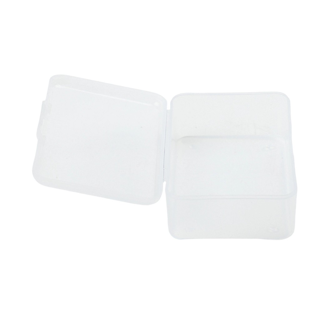 1pcs Plastic Clear Transparent Storage Collections Container Box Case Holder