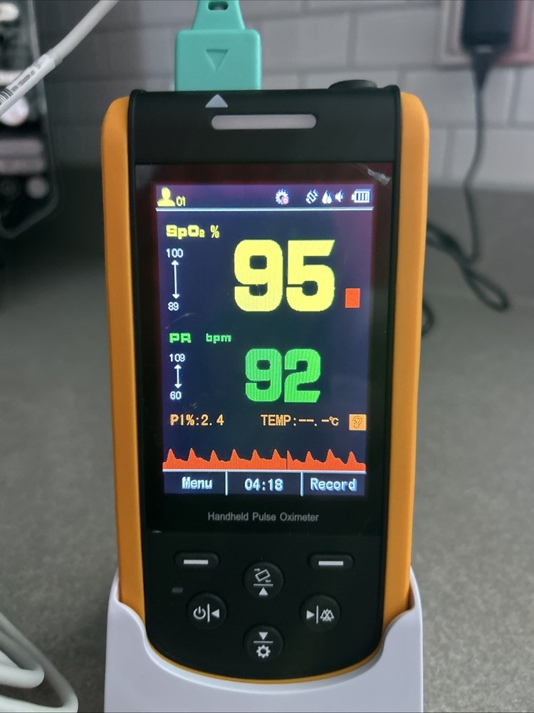 Shenzhen Handheld Pulse Oximeter Blood Oxygen Meter Barely Used!