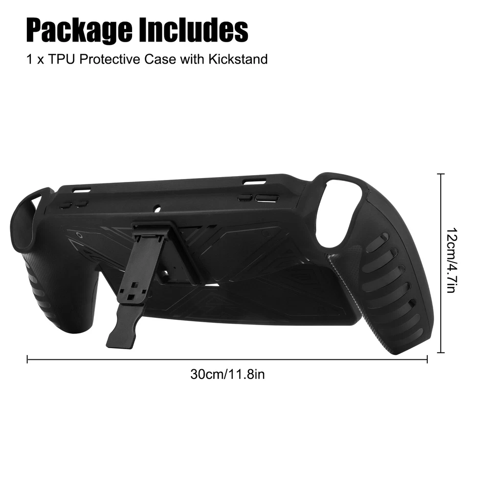 Case for PS5 PlayStation Portal Remote Player Full Protective Cover with Stand