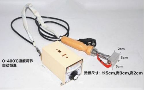 New manual hot stamping machine leather PVC printer logo