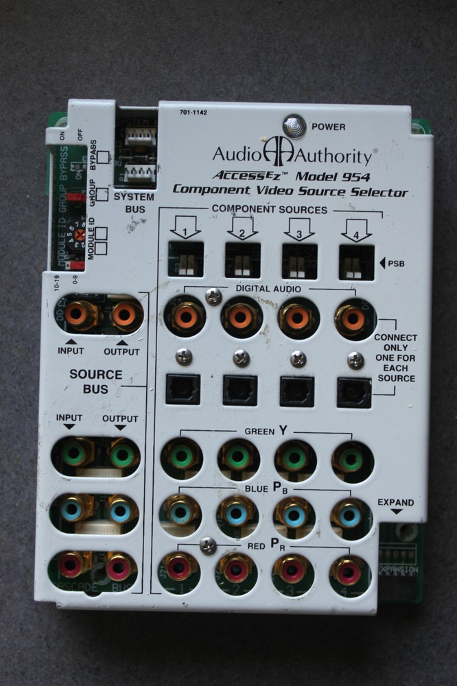 Audio Authority Access EZ Component Video Source Selector #954