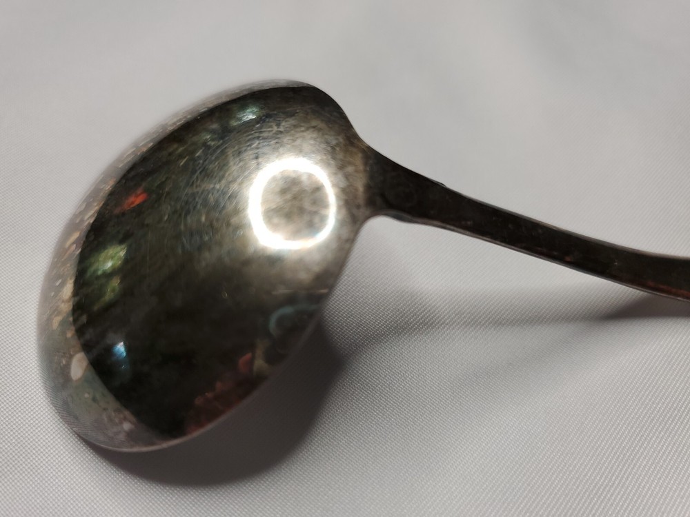 Sheffield England Sugar Scoop Serving Sauce Spoon 4.75"