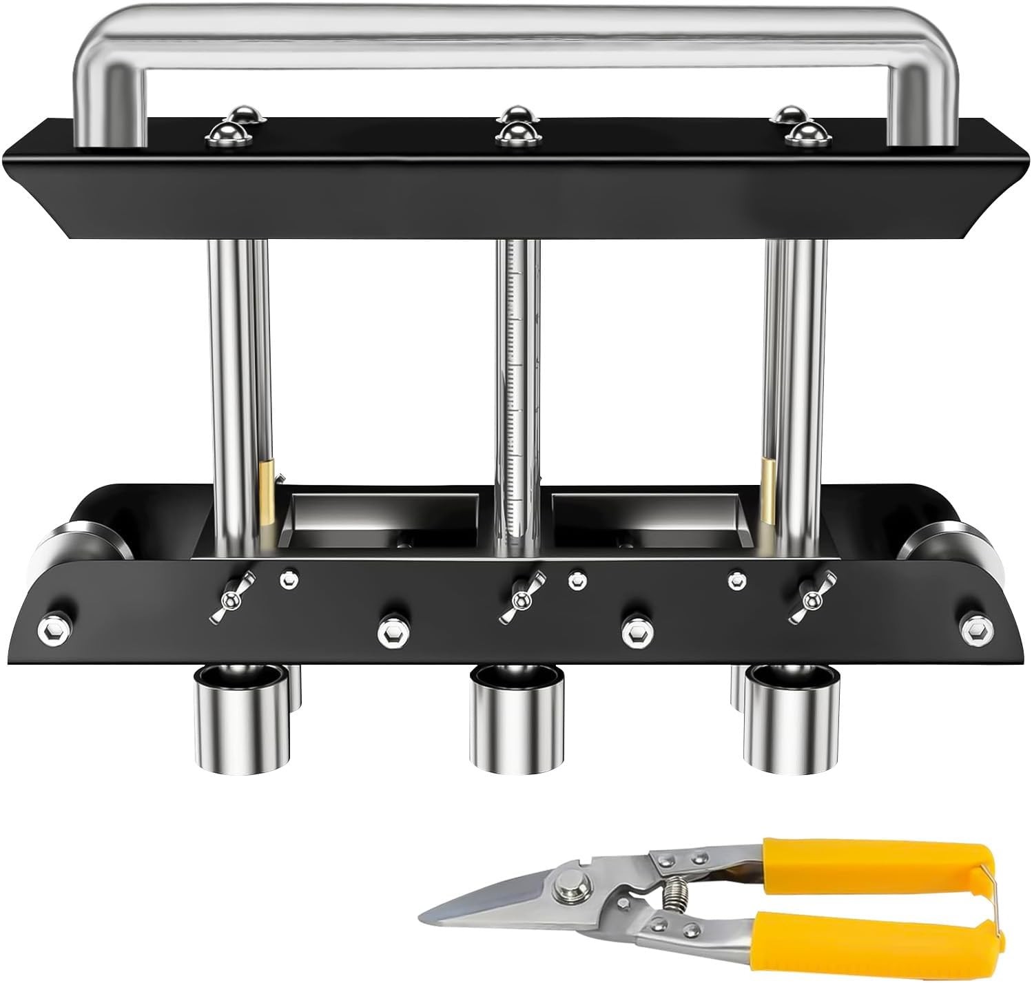 ER3 Three-Station Edge Roller Sheet Metal Edge Roller Bender,0-90° Bending Angle