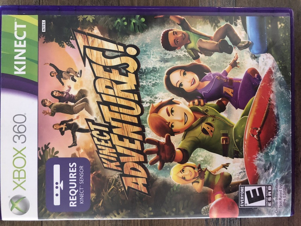 XBOX 360 Kinect Sensor Model No. 1414 With 3 Games!!!