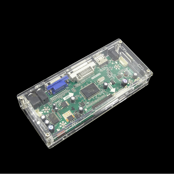 LED/LCD controller board transparent plastic protective case For M.NT68676 drive
