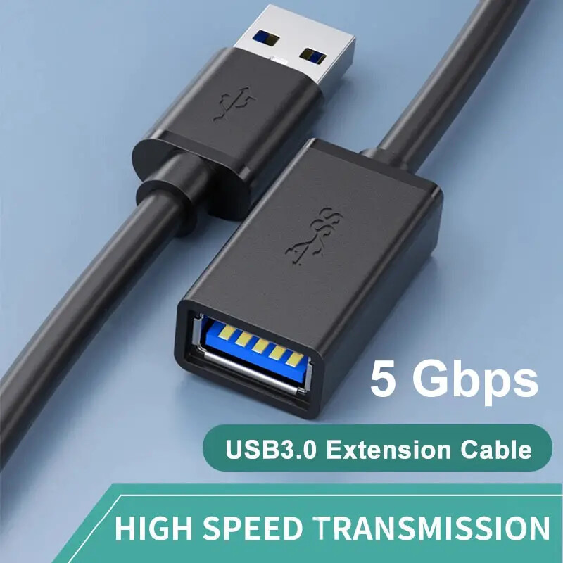 USB 3.0 Extension Cable High Speed Extender Cord Adapter Type A Male to Female