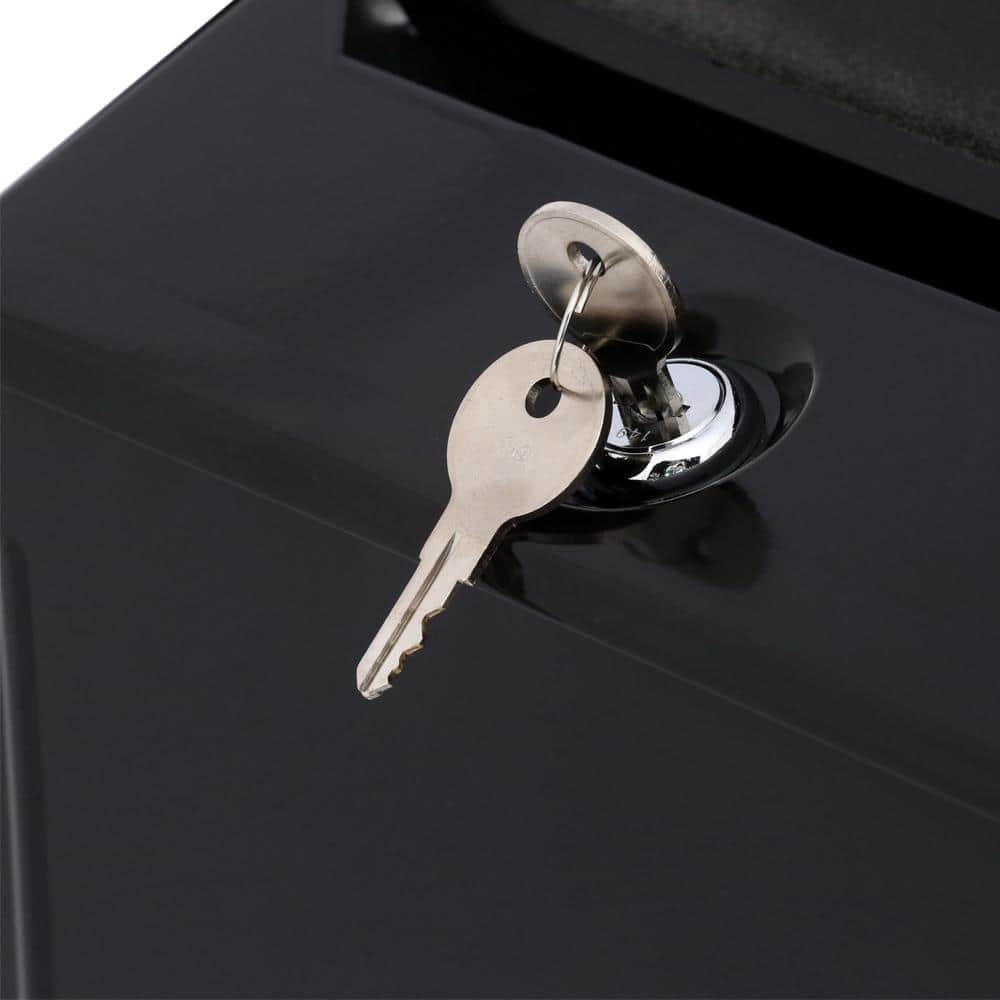 Mailbox Cam Lock Replacement Kit with Keys, Universal Security Lock Core