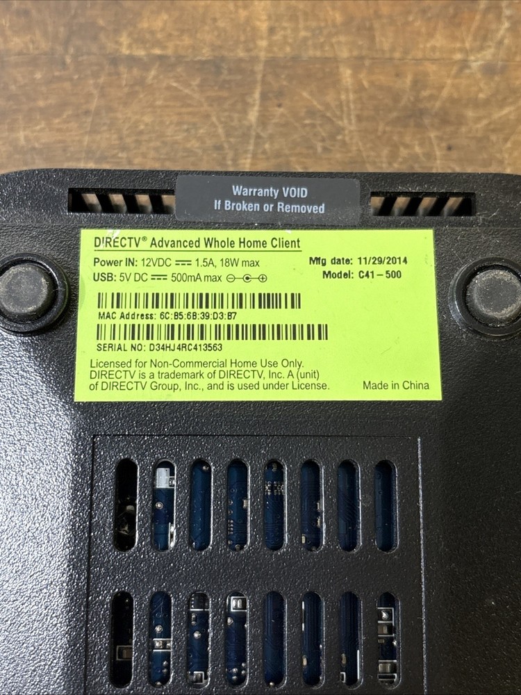 Direct TV Client C41-500 Genie Mini Receiver