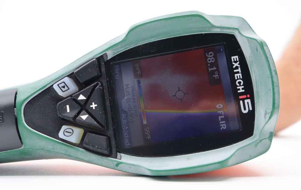 Flir Extech i5 Thermal Infrared Camera W/ Charger HARD SHELL CASE & Software