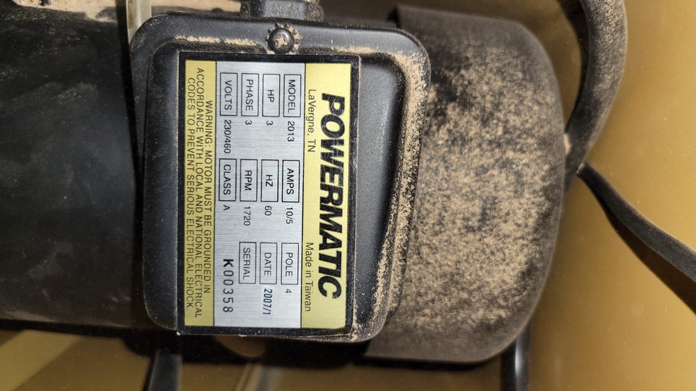 Powermatic 2013-3 20" vertical bandsaw