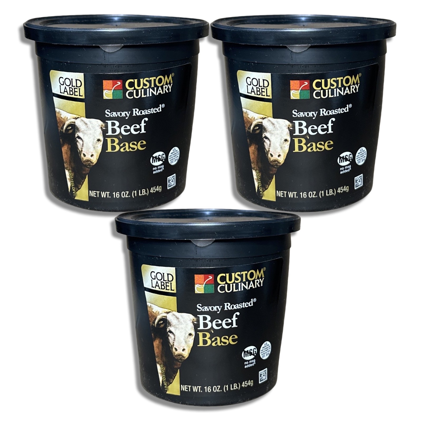 Beef Base by Custom Culinary | 1 Pound Tub