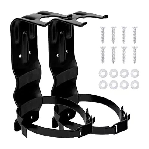 2 Pack Fire Extinguisher Brackets- Fire Extinguisher Wall Mount Bracket- 2.5 LB