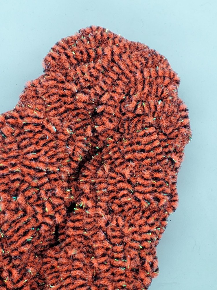 Halloween New Age Chenille 4 Yard Pack Size #2 Medium Fly & Jig Tying