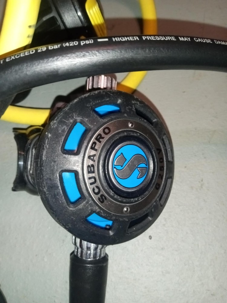 Scubapro Dive Set Up With Cressi Computer