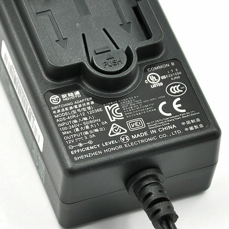 Authentic AC Power Adapter for Seagate One Touch Hub External HDD Modular Plug