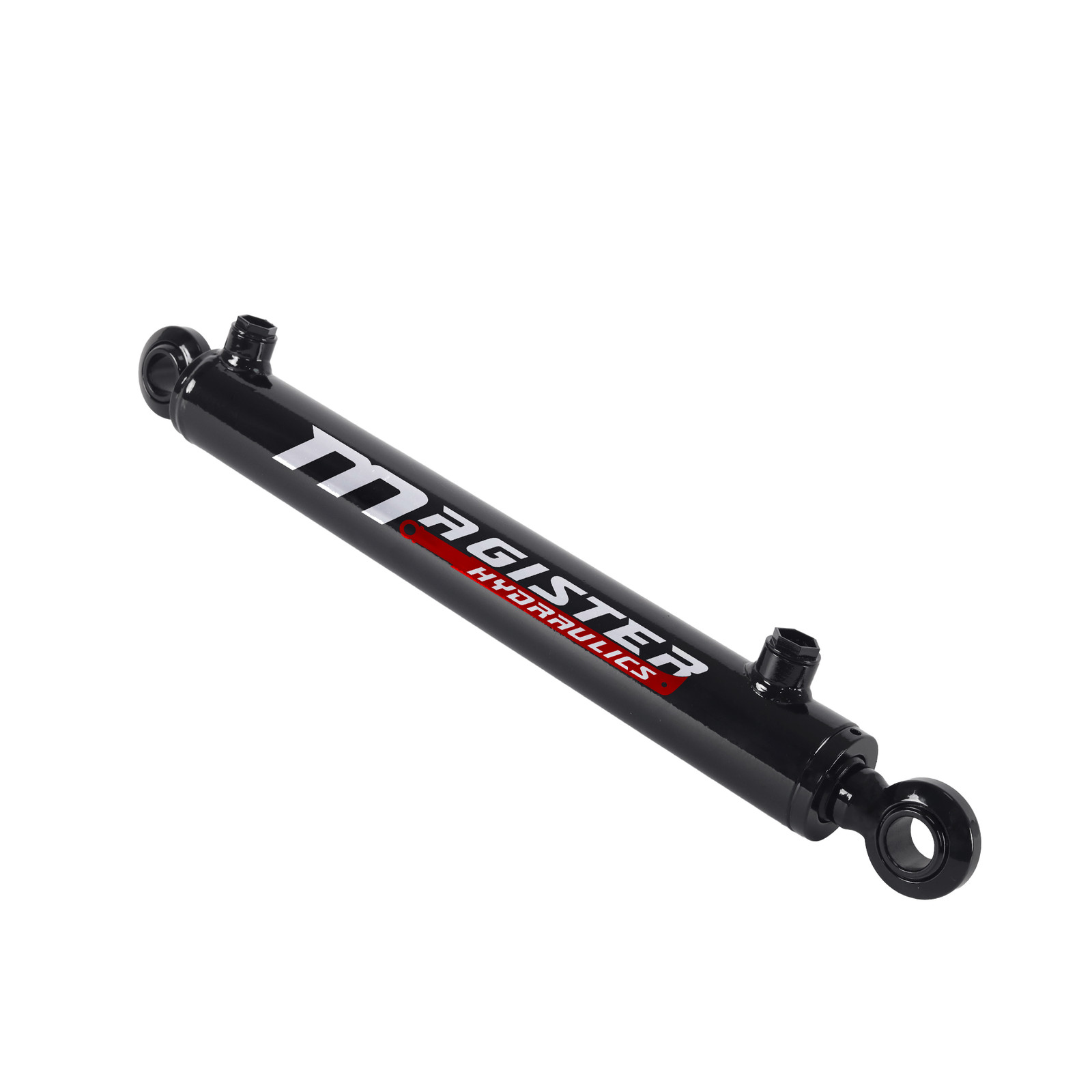 Hydraulic Cylinder Welded Double Acting 2" Bore 14" Stroke Swivel Ball/Eye