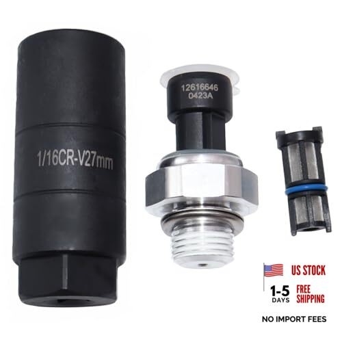 12677836 Engine Oil Pressure Sensor Switch Sending Unit with Filter Socket