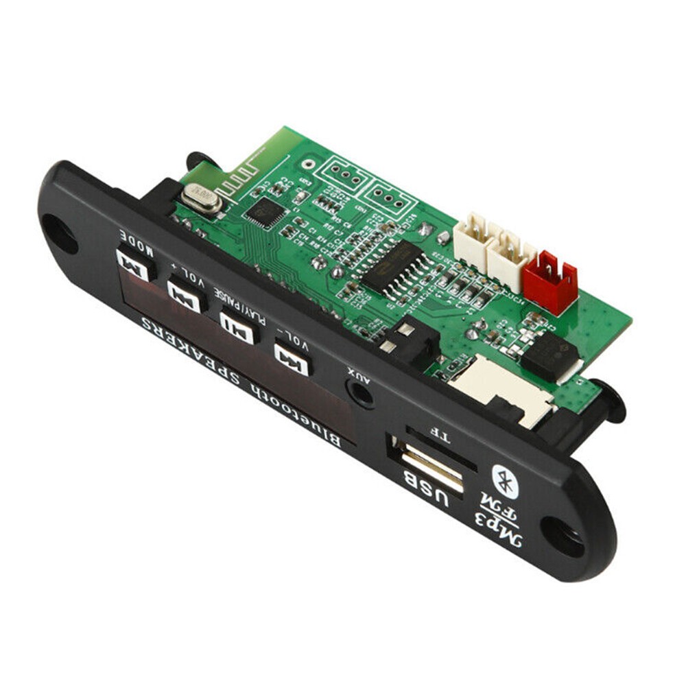 Wireless Bluetooth 5.0 12V 2*25W MP3 WMA Decoder Board Car Audio USB TF FM