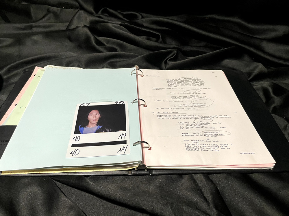 Northern Exposure Script with Cast Polaroids - Rosebud