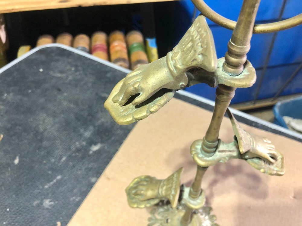 brass note holder