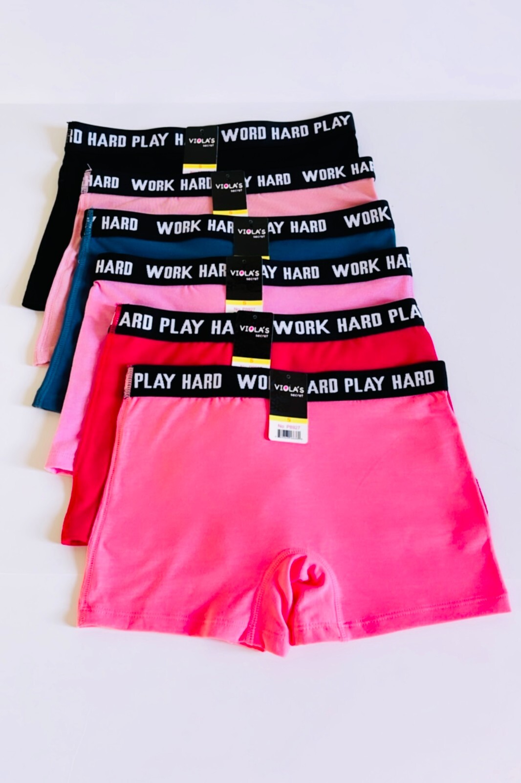 3or6Pack Women's Sports Cotton Boxer Shorts BoyShorts Yoga Fitness Gym 8927 S~3X