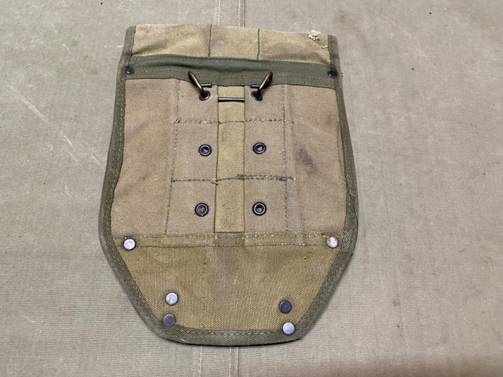 ORIGINAL WWII US ARMY INFANTRY M1943 SHOVEL CARRIER COVER-OD#3, 1943