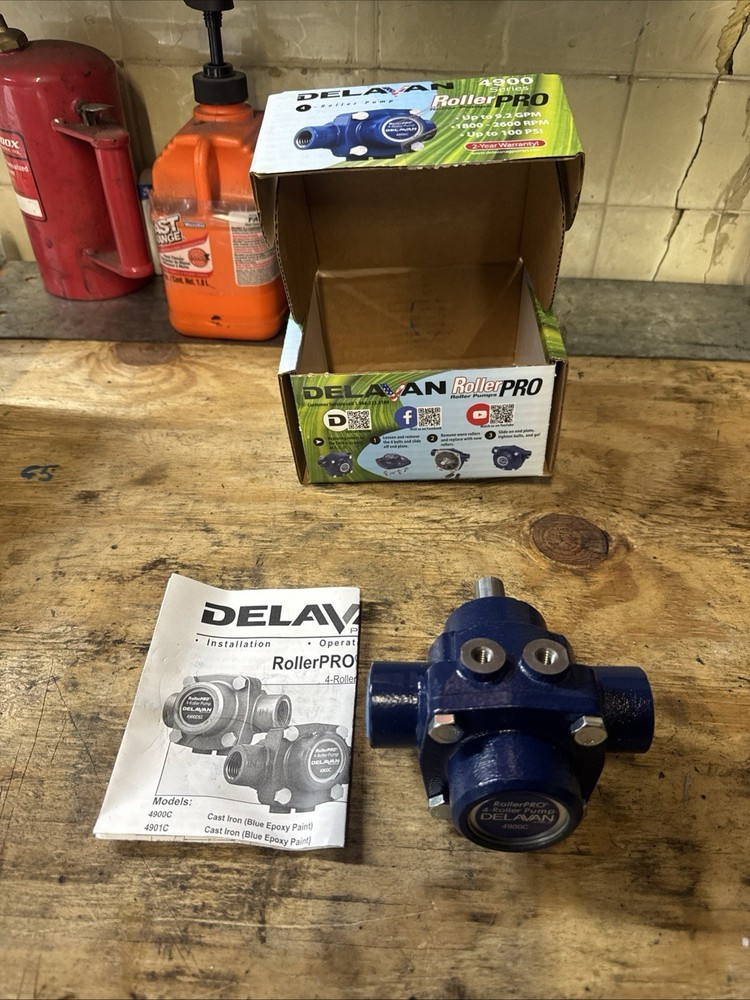 Delavan 4900c Series 4 Roller Pump