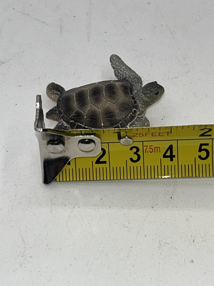 Miniature Ceramic Resin? Sea Turtle Figurine