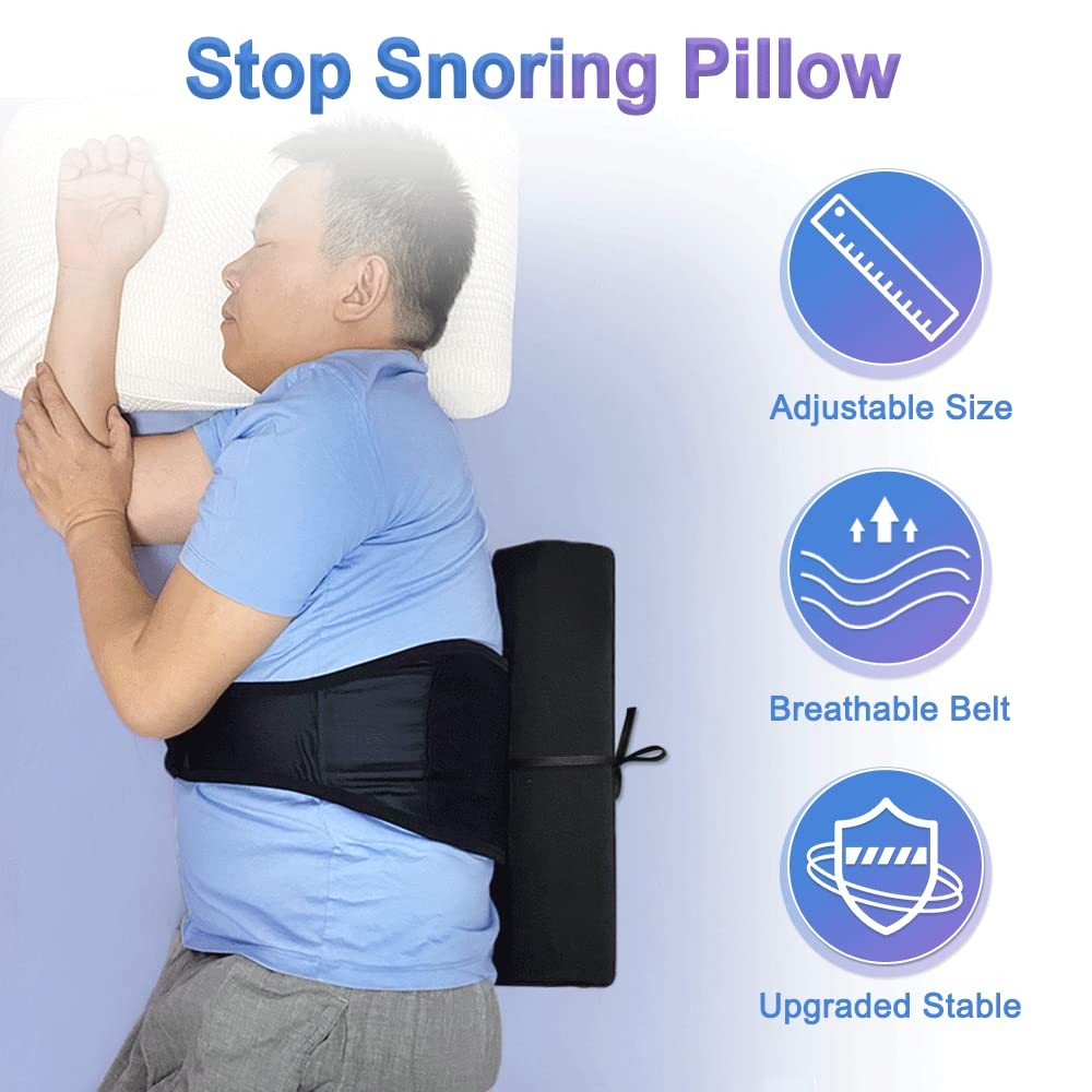 Snoring Pillows Side Sleep Anti Snore Back Sleeping Position Side Sleeper Pil...