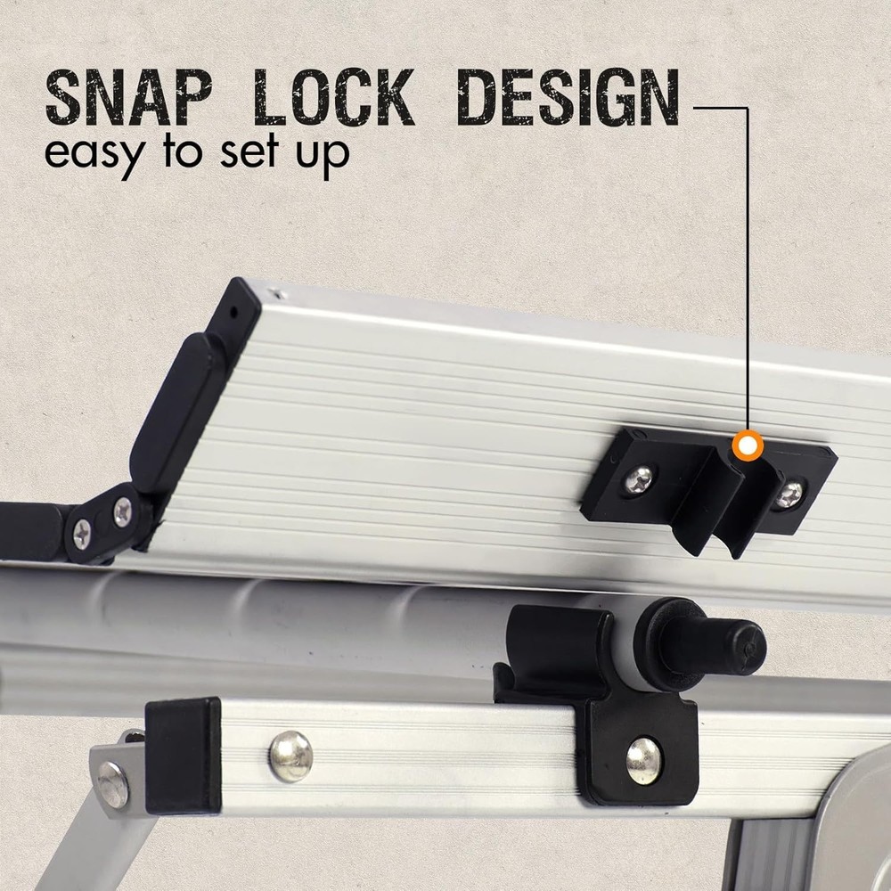 Adjustable Folding Camping Table with Rolling Aluminum Top - 35.4"