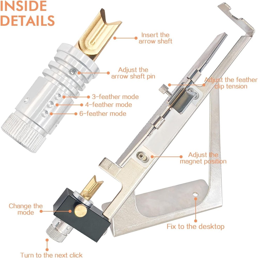 Fletching Jig, Arrow Fletching Jig