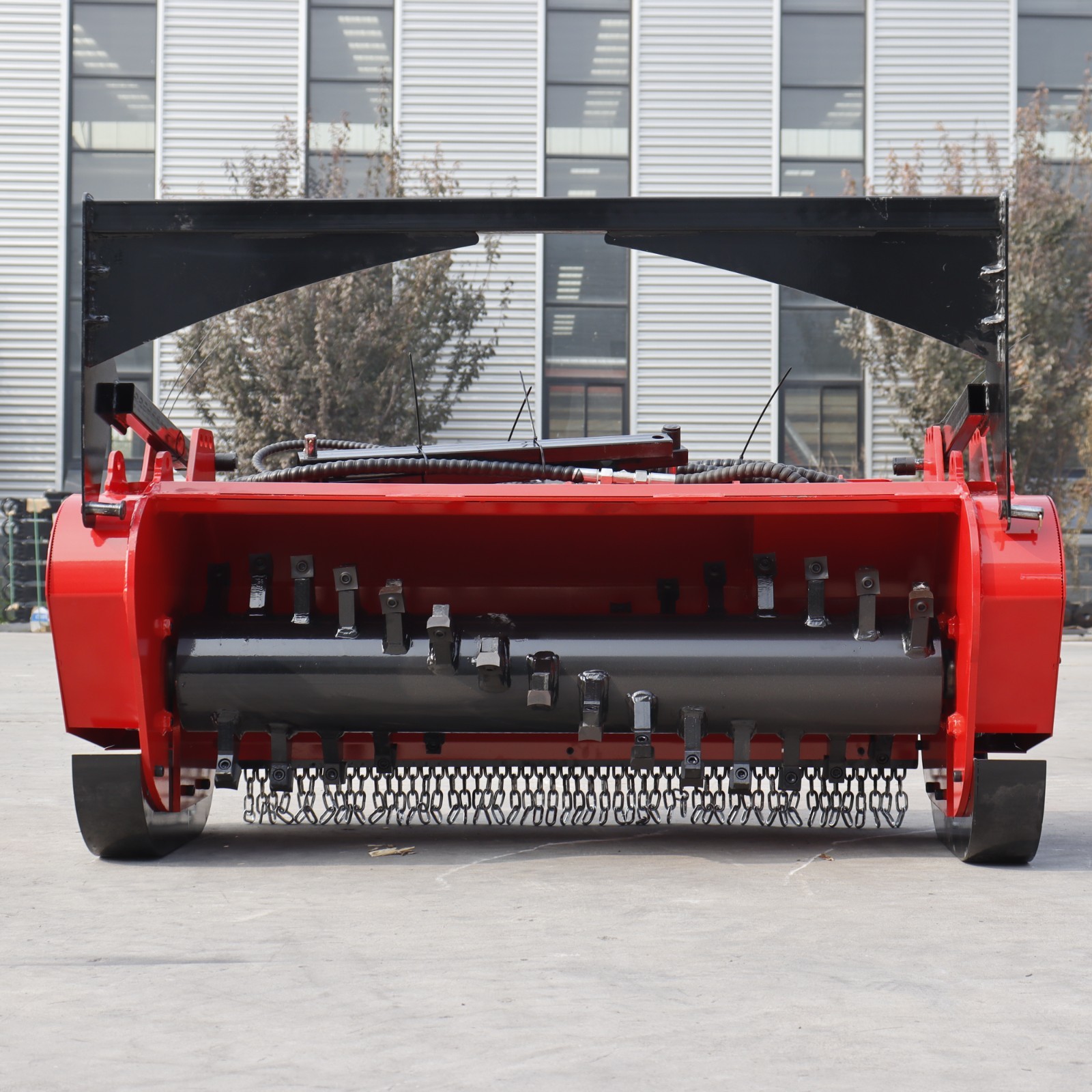 46" Forestry Mulcher Cutter for Bobcat Skid Steer Tree Removal Land Clearing