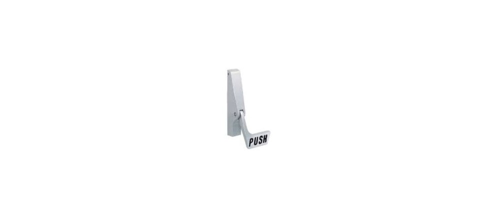 Paddle Concealed Vertical Rod Exit Device Left Hand Reverse Bevel Type Dark Bron