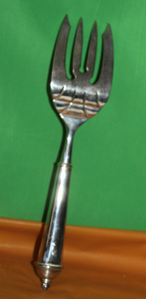 Towle Silver Serving Fork 10" Flatware Dinner Utensil
