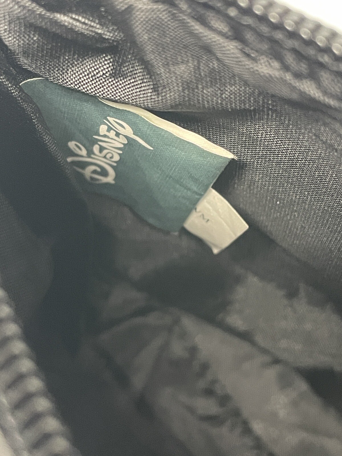 Disney Princess Cinderella Godmother Carriage Black Travel Make-Up Bag 7"x5"