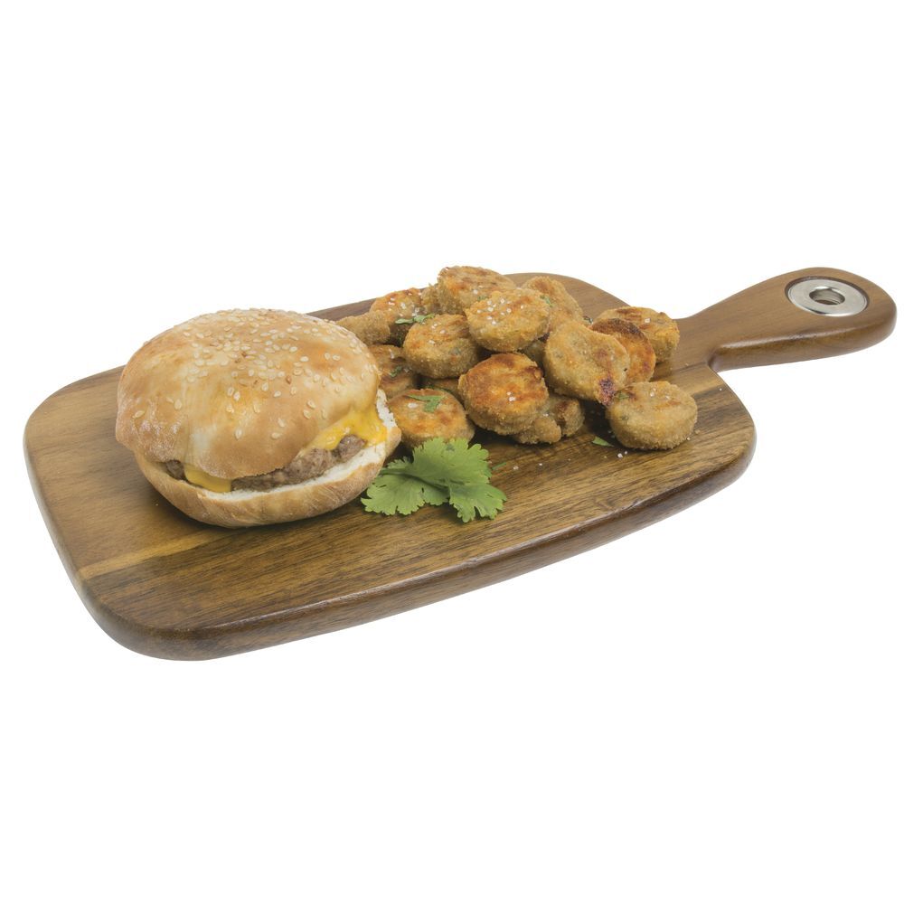 Delfin 15" x 8" x 1" Black Rectangular Market Tray