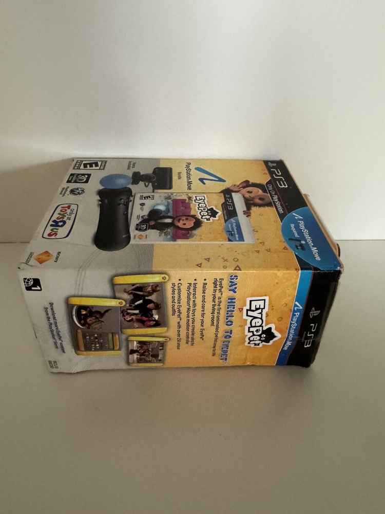 PlayStation 3 PS3 Eyepet Move Bundle With Eye Camera And Motion Controller