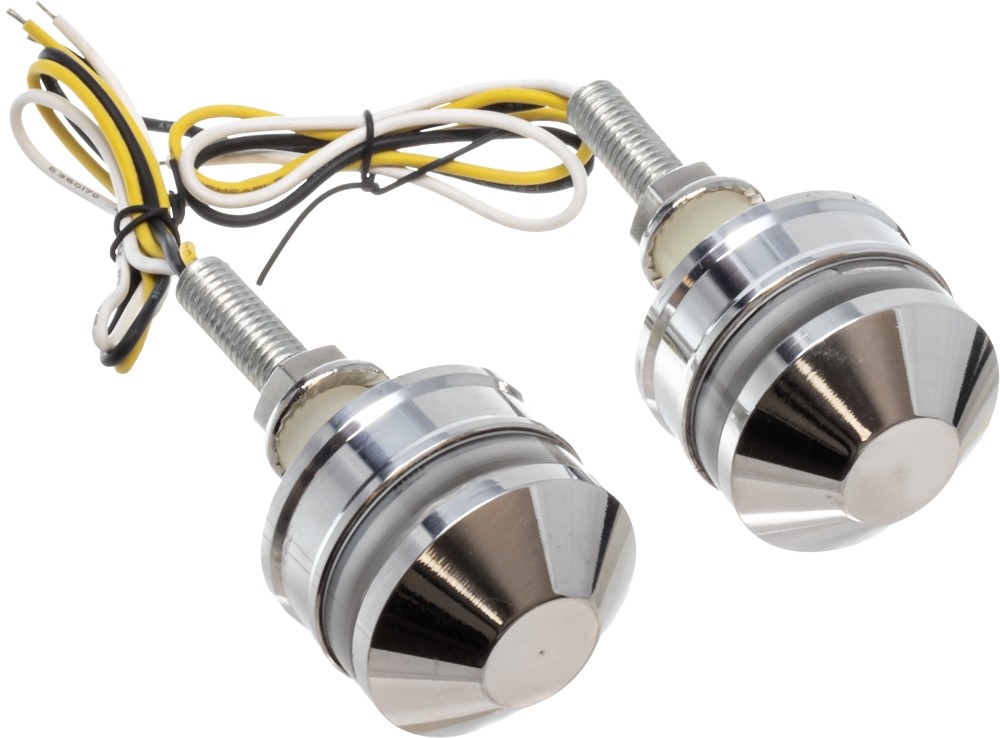 Letric Lighting Co. Grip-Light Cap LED Indicator - Polished - LLC-PBE-TS