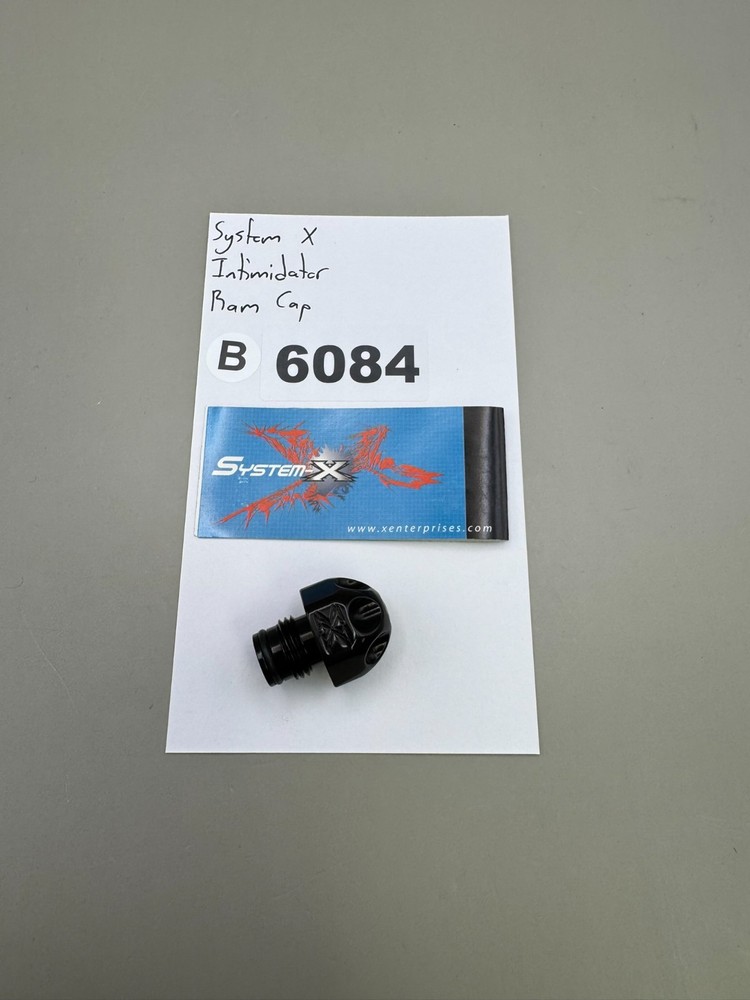 System X Intimidator Ram Cap-Gloss Black