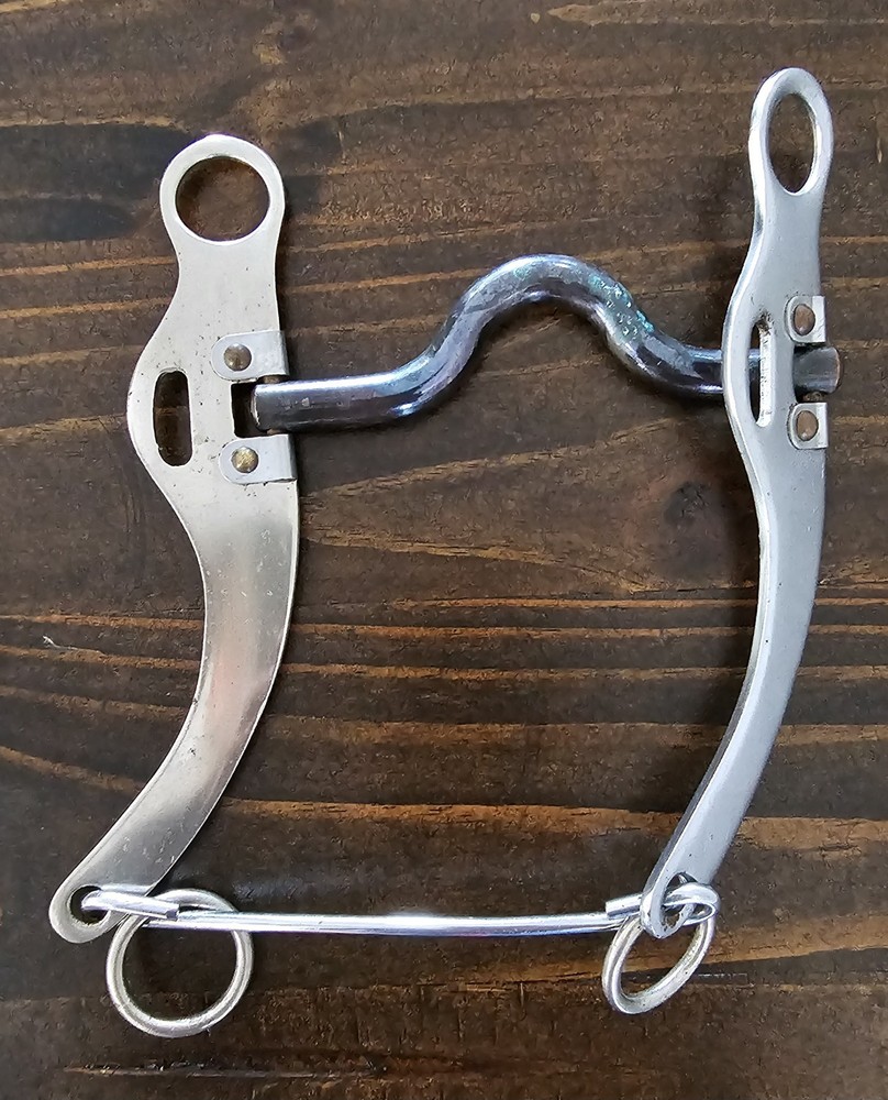 Solid Mouth Port Horse Bit