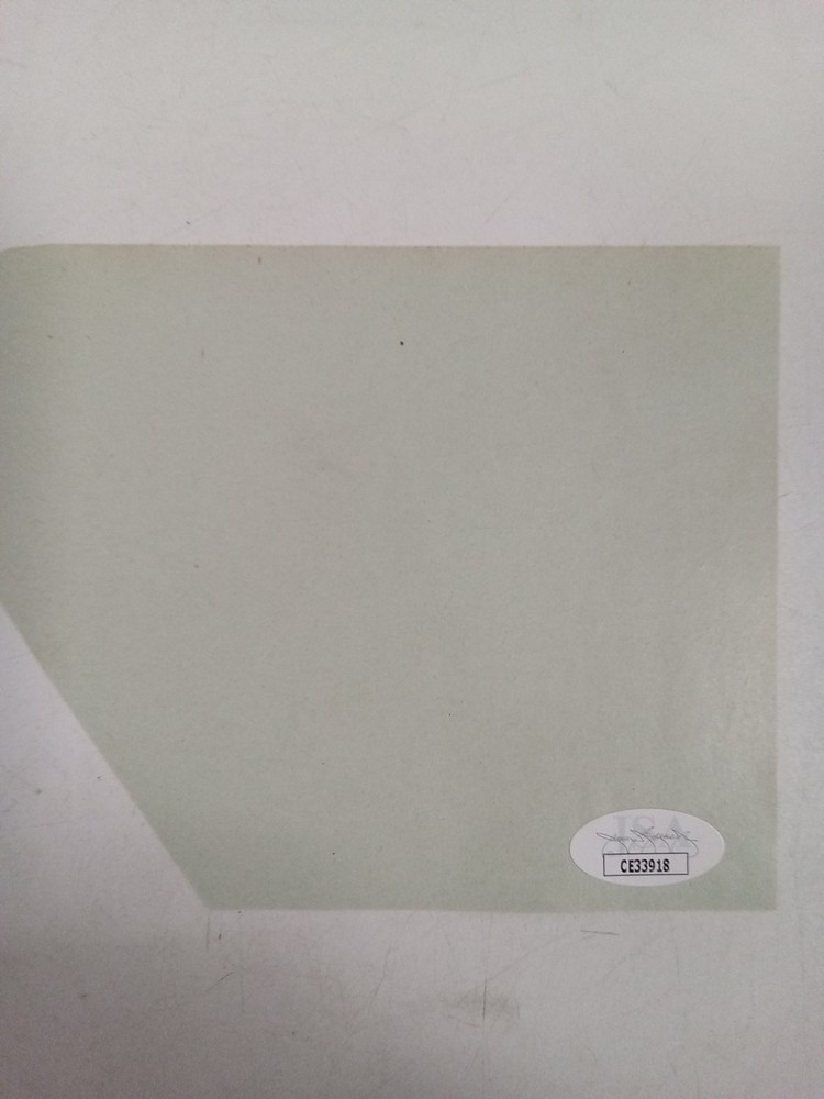 Leif Erickson American Actor Signed Cut JSA -#