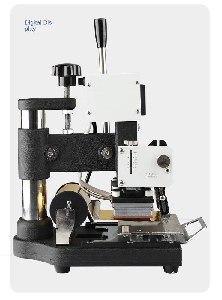 New Emboss Number Machine Letters Numbers Embossing Coder Hot Stamping Machine