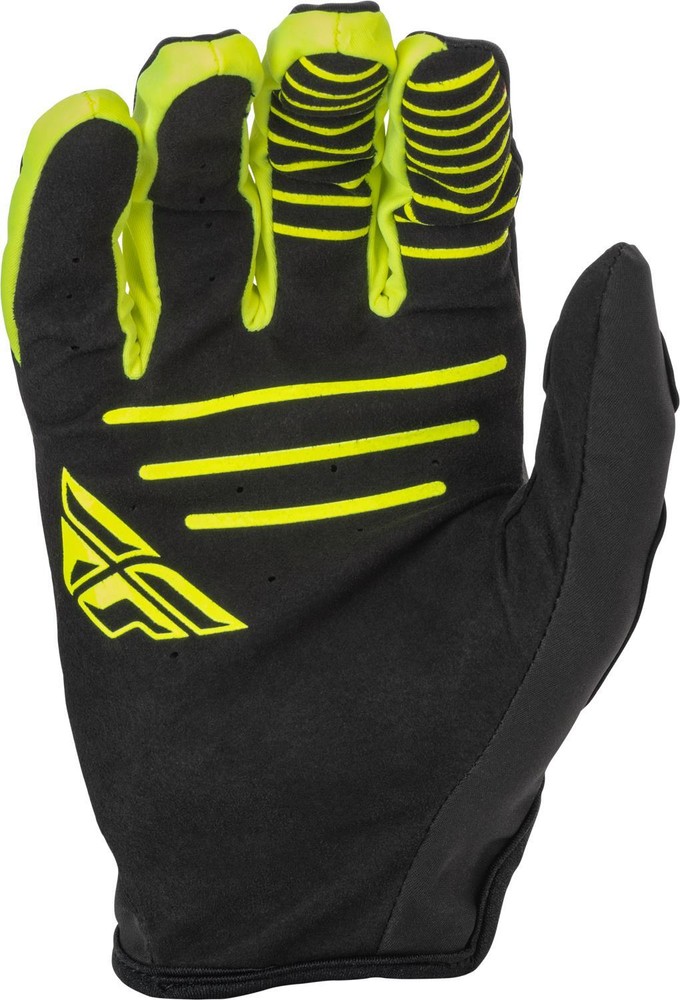Windproof Gloves Black/Hi Vis Sz 08