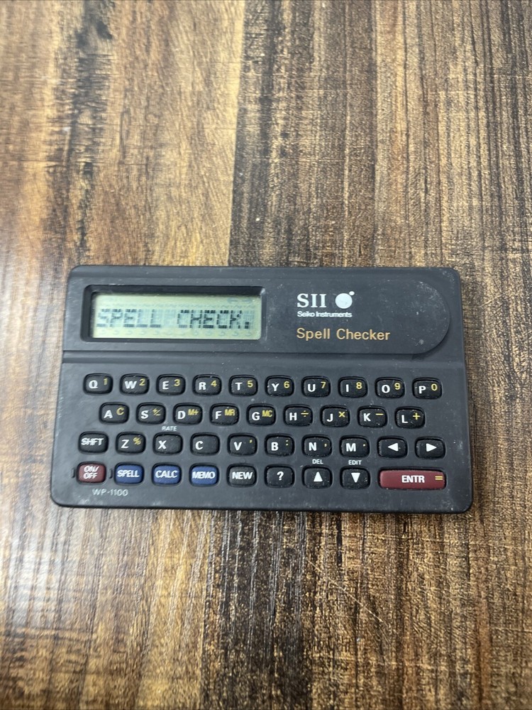 SII Seiko Instruments Roget's Thesaurus & Spell Checker WP-1200