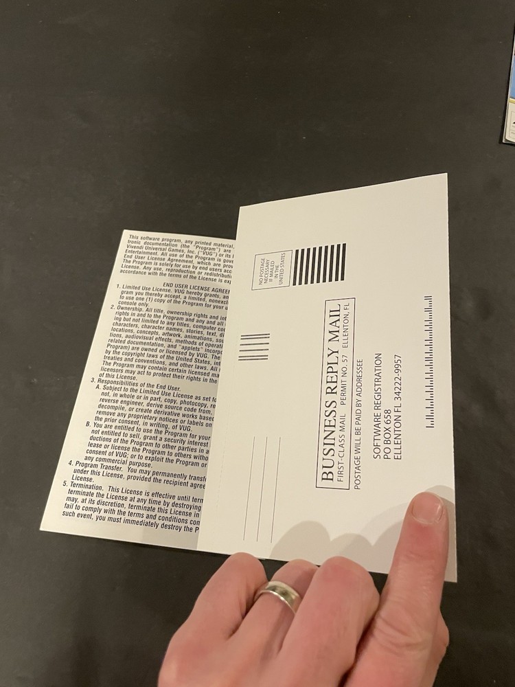 whirl tour ps2 Manual only